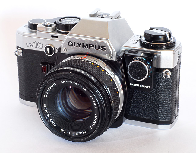 olympus om10 50mm lens