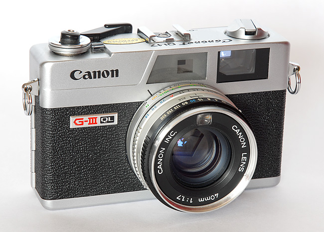 Favourite Cameras: Canon Canonet G-III QL 17 - Film AdvanceFilm 