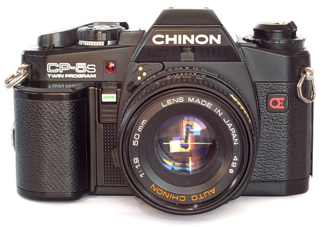 chinon 35mm film camera